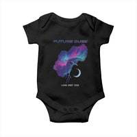 Future Dusk Lunar Orbit 2026 Baby Onesie Cosmic Nebula Astronaut n Satellite Space Exploration