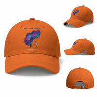 Future Dusk Lunar Orbit 2026 Baseball Cap Cosmic Nebula Astronaut n Satellite Space Exploration