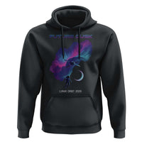 Future Dusk Lunar Orbit 2026 Hoodie Cosmic Nebula Astronaut n Satellite Space Exploration