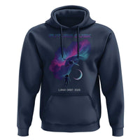 Future Dusk Lunar Orbit 2026 Hoodie Cosmic Nebula Astronaut n Satellite Space Exploration