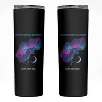Future Dusk Lunar Orbit 2026 Skinny Tumbler Cosmic Nebula Astronaut n Satellite Space Exploration