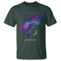 Future Dusk Lunar Orbit 2026 T Shirt Cosmic Nebula Astronaut n Satellite Space Exploration