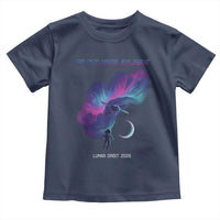 Future Dusk Lunar Orbit 2026 Toddler T Shirt Cosmic Nebula Astronaut n Satellite Space Exploration