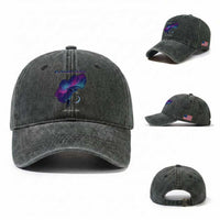 Future Dusk Lunar Orbit 2026 Washed Cotton Baseball Cap Cosmic Nebula Astronaut n Satellite Space Exploration
