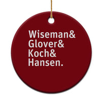 Lunar Orbit Crew 2026 Mission Names Ceramic Ornament Astronaut Supporters Space Exploration Enthusiasts