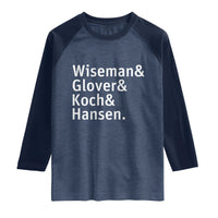 Lunar Orbit Crew 2026 Mission Names Raglan Shirt Astronaut Supporters Space Exploration Enthusiasts