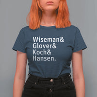 Lunar Orbit Crew 2026 Mission Names T Shirt For Women Astronaut Supporters Space Exploration Enthusiasts