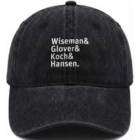 Lunar Orbit Crew 2026 Mission Names Washed Cotton Baseball Cap Astronaut Supporters Space Exploration Enthusiasts