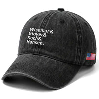 Lunar Orbit Crew 2026 Mission Names Washed Cotton Baseball Cap Astronaut Supporters Space Exploration Enthusiasts