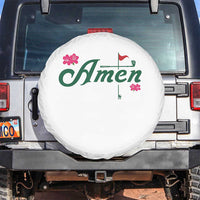 Golf Lover Amen Azalea Graphic Spare Tire Cover Augusta Georgia Traditions Golfing Fan