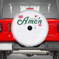 Golf Lover Amen Azalea Graphic Spare Tire Cover Augusta Georgia Traditions Golfing Fan