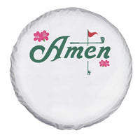 Golf Lover Amen Azalea Graphic Spare Tire Cover Augusta Georgia Traditions Golfing Fan