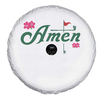Golf Lover Amen Azalea Graphic Spare Tire Cover Augusta Georgia Traditions Golfing Fan