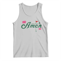 Golf Lover Amen Azalea Graphic Tank Top Augusta Georgia Traditions Golfing Fan