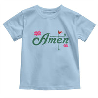 Golf Lover Amen Azalea Graphic Toddler T Shirt Augusta Georgia Traditions Golfing Fan