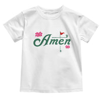 Golf Lover Amen Azalea Graphic Toddler T Shirt Augusta Georgia Traditions Golfing Fan