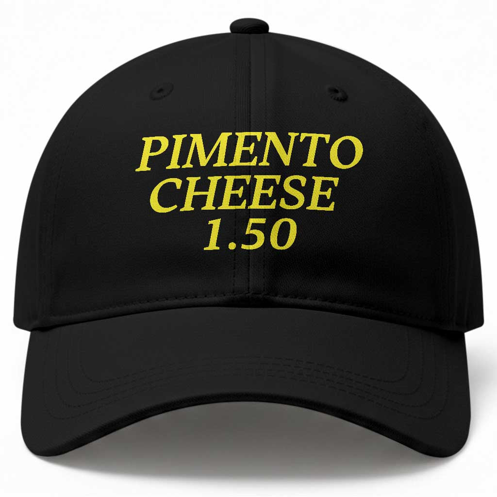 Pimento Cheese One Fifty Funny Golf Snack Baseball Cap Georgia Golfing Traditions Lover Humor
