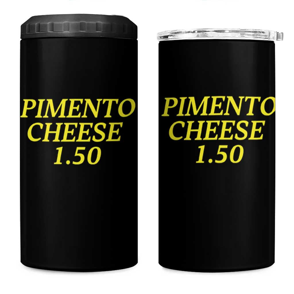 Pimento Cheese One Fifty Funny Golf Snack 4 in 1 Can Cooler Tumbler Georgia Golfing Traditions Lover Humor