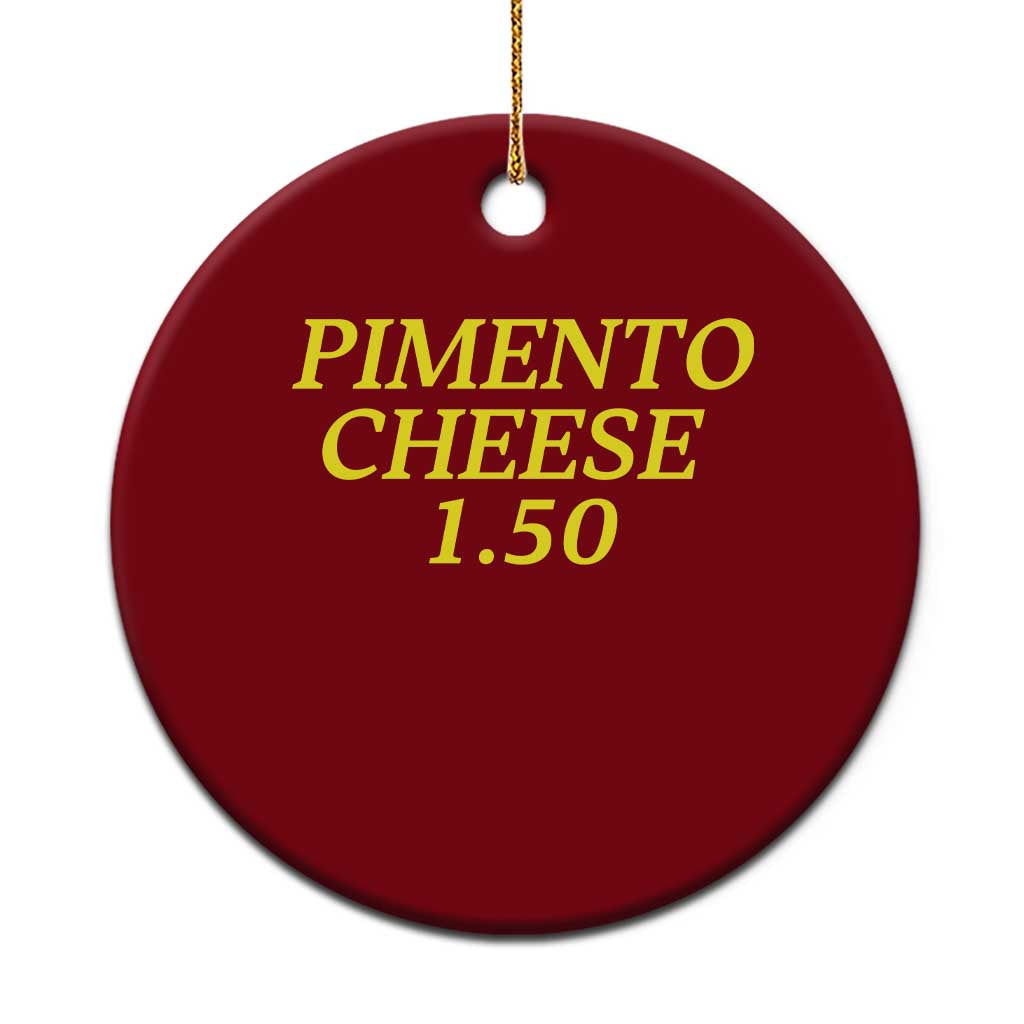 Pimento Cheese One Fifty Funny Golf Snack Ceramic Ornament Georgia Golfing Traditions Lover Humor