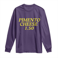 Pimento Cheese One Fifty Funny Golf Snack Long Sleeve Shirt Georgia Golfing Traditions Lover Humor