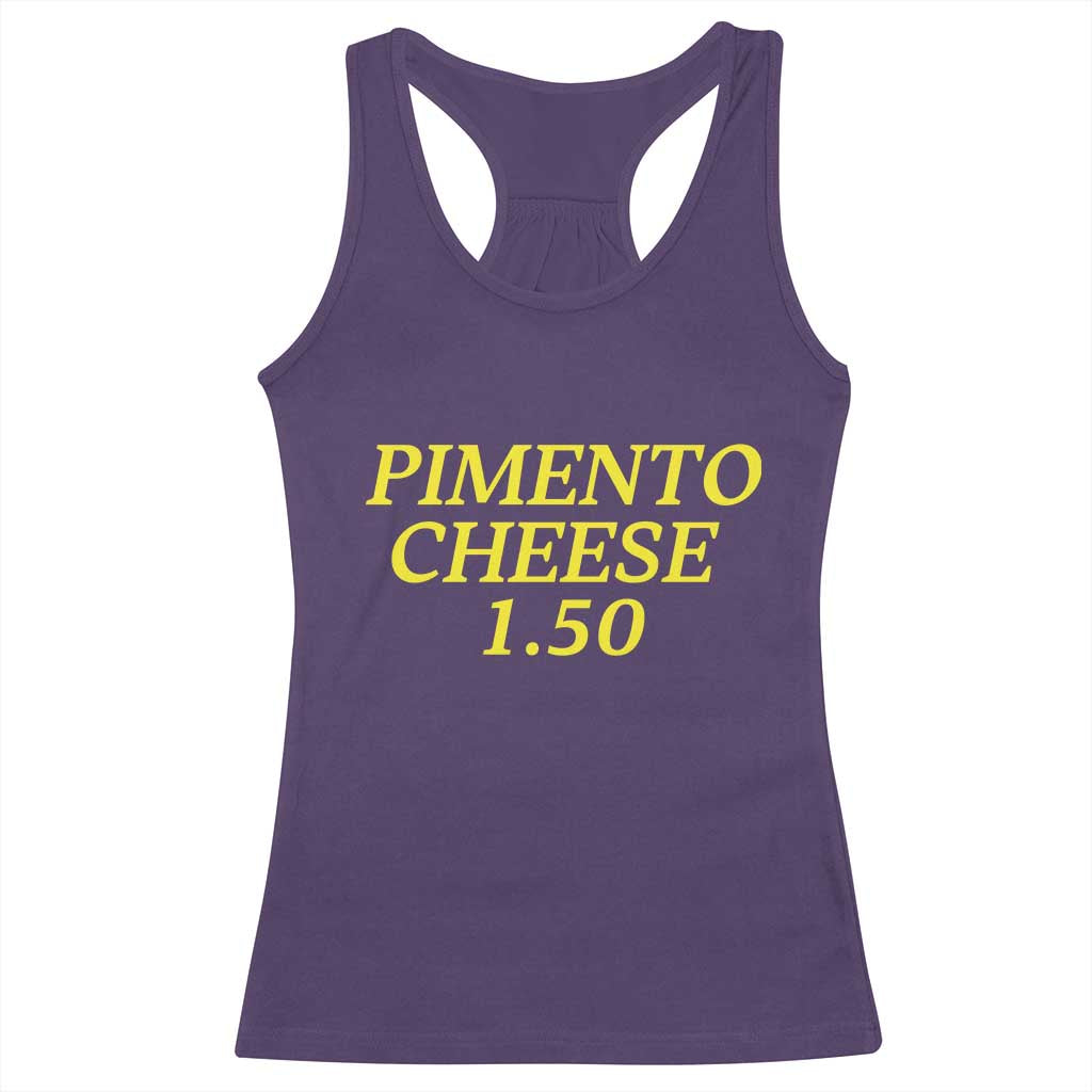 Pimento Cheese One Fifty Funny Golf Snack Racerback Tank Top Georgia Golfing Traditions Lover Humor