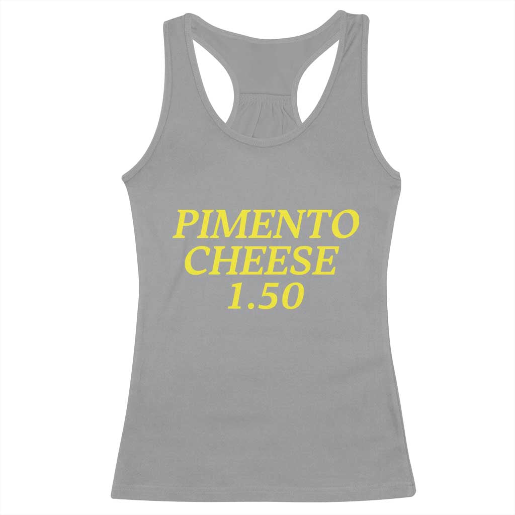 Pimento Cheese One Fifty Funny Golf Snack Racerback Tank Top Georgia Golfing Traditions Lover Humor