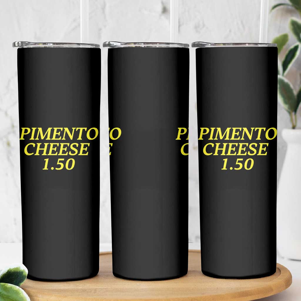 Pimento Cheese One Fifty Funny Golf Snack Skinny Tumbler Georgia Golfing Traditions Lover Humor