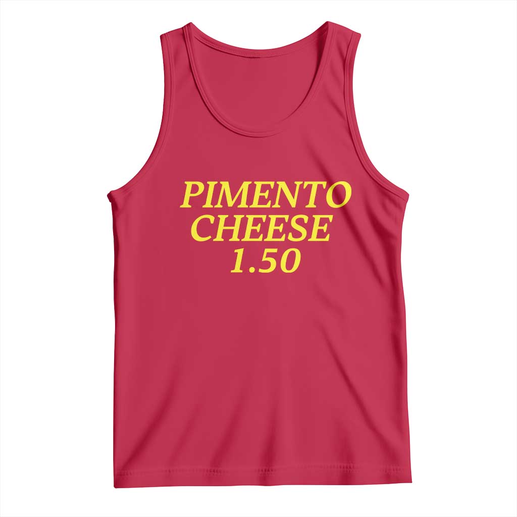 Pimento Cheese One Fifty Funny Golf Snack Tank Top Georgia Golfing Traditions Lover Humor