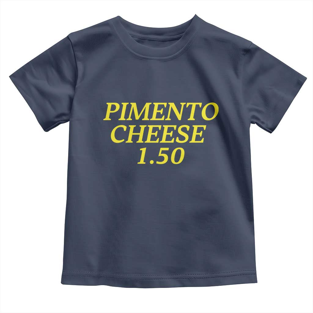Pimento Cheese One Fifty Funny Golf Snack Toddler T Shirt Georgia Golfing Traditions Lover Humor