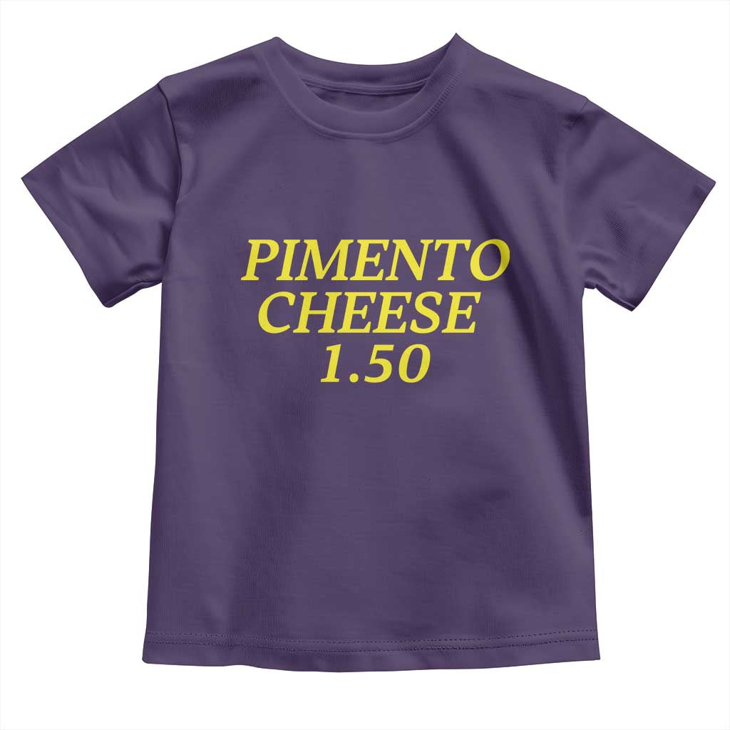 Pimento Cheese One Fifty Funny Golf Snack Toddler T Shirt Georgia Golfing Traditions Lover Humor
