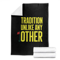 Tradition Unlike Any Other Georgia Golfing Throw Blanket for Golf Lover Augusta Sports