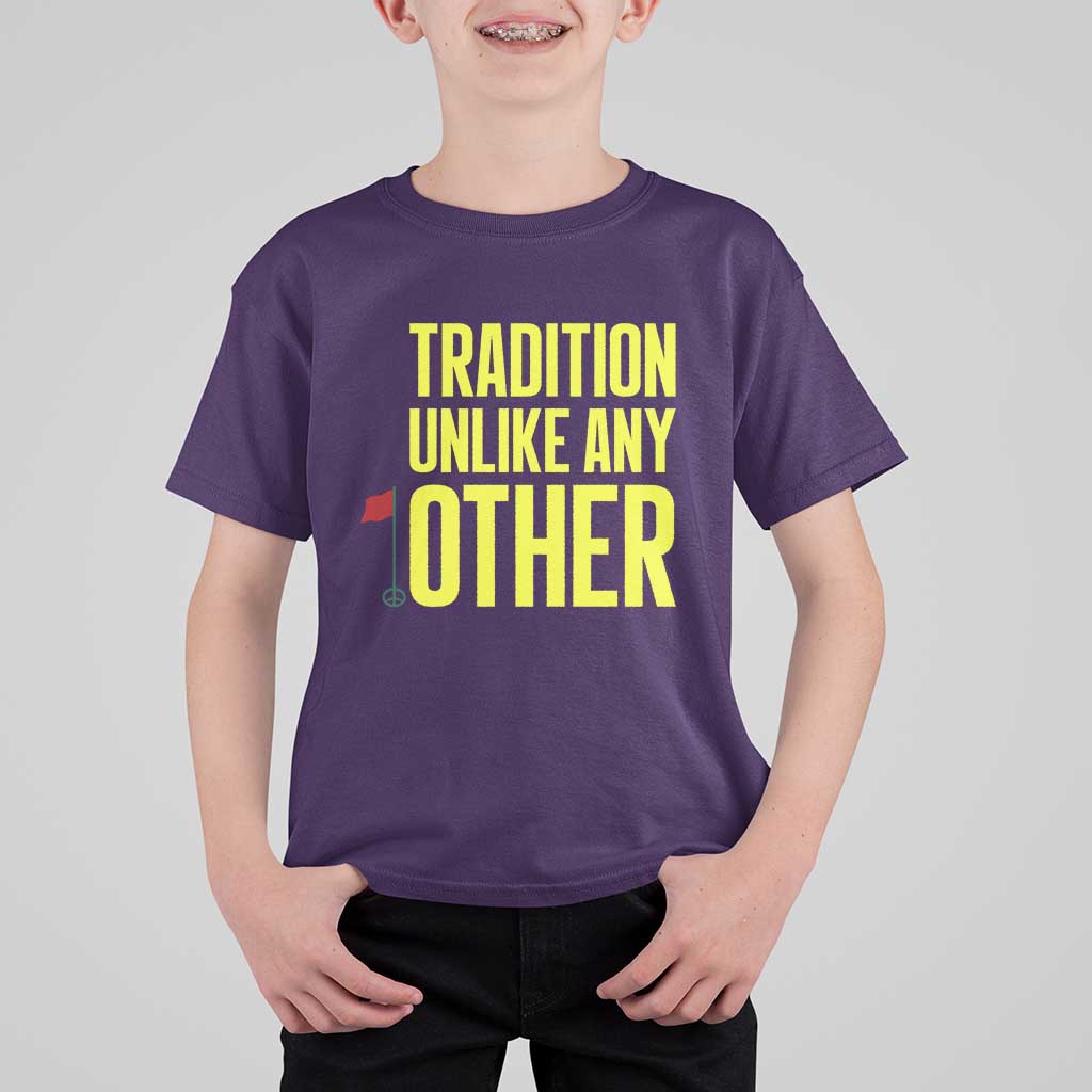 Tradition Unlike Any Other Georgia Golfing T Shirt For Kid for Golf Lover Augusta Sports