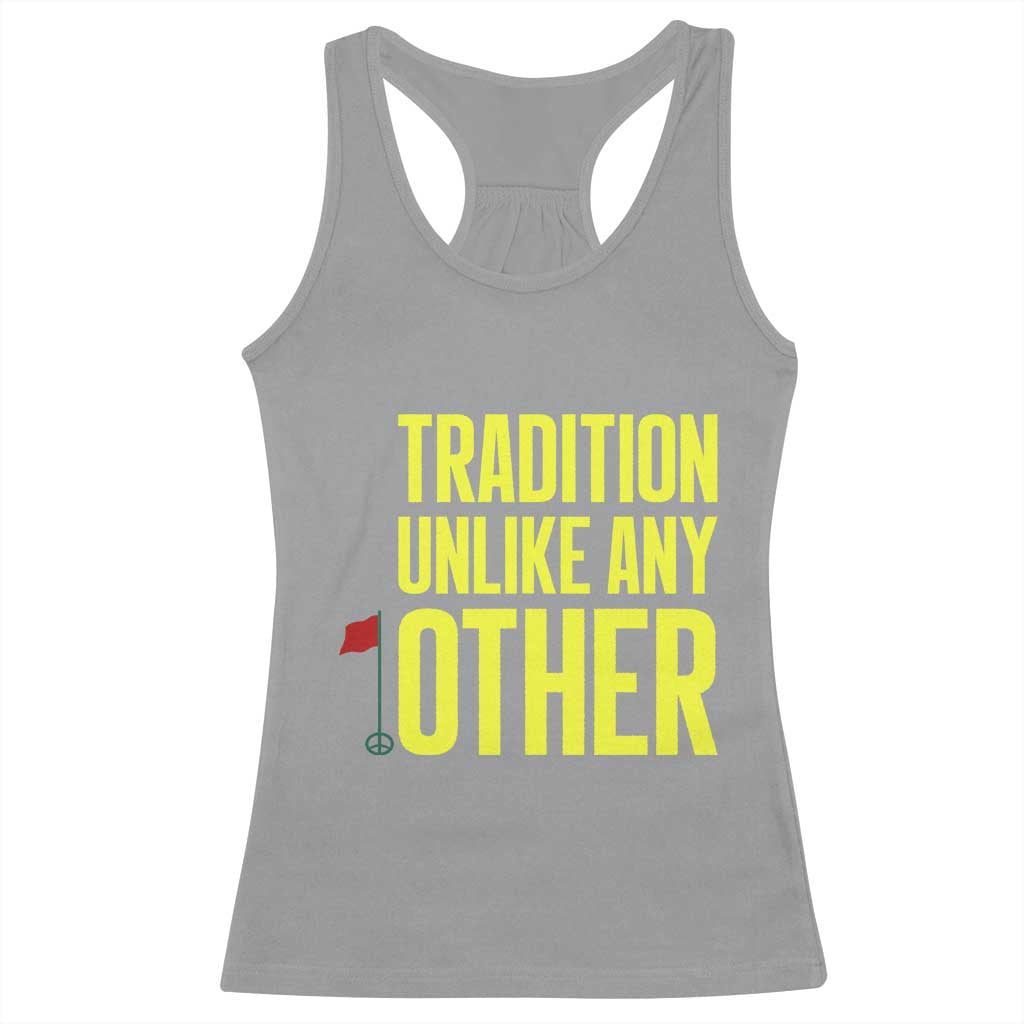 Tradition Unlike Any Other Georgia Golfing Racerback Tank Top for Golf Lover Augusta Sports