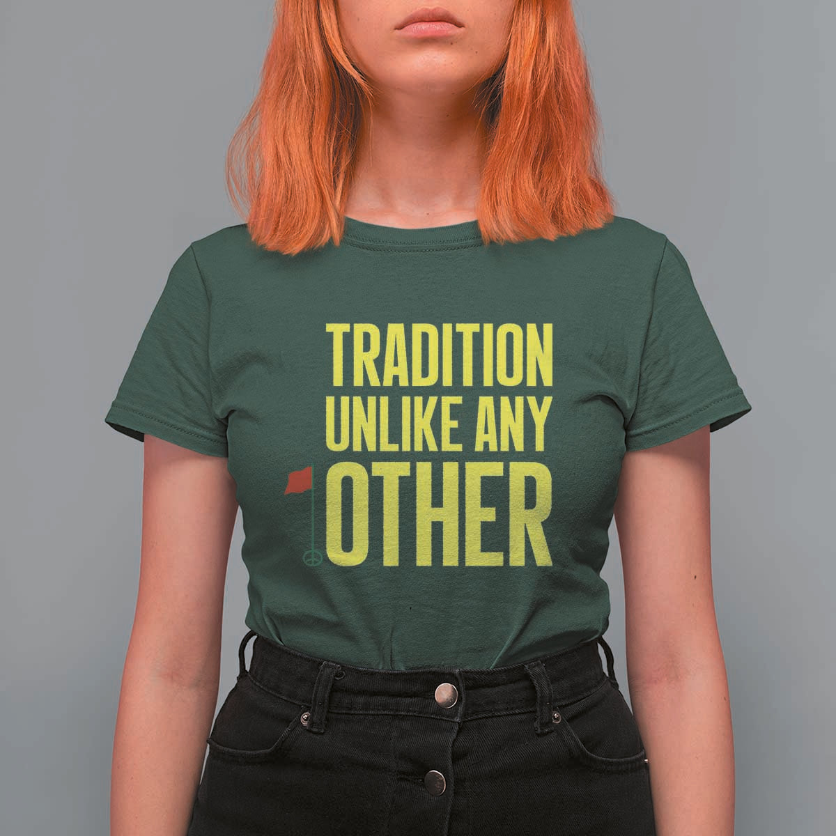 Tradition Unlike Any Other Georgia Golfing T Shirt For Women for Golf Lover Augusta Sports