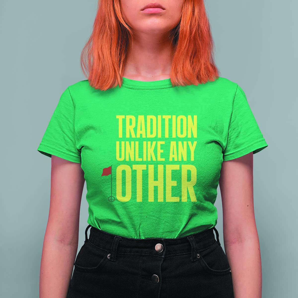 Tradition Unlike Any Other Georgia Golfing T Shirt For Women for Golf Lover Augusta Sports