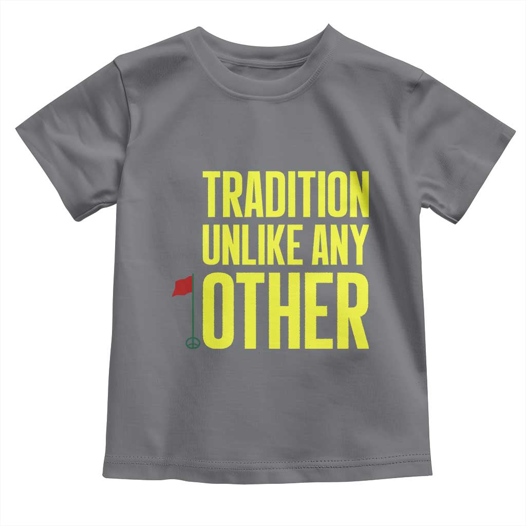 Tradition Unlike Any Other Georgia Golfing Toddler T Shirt for Golf Lover Augusta Sports