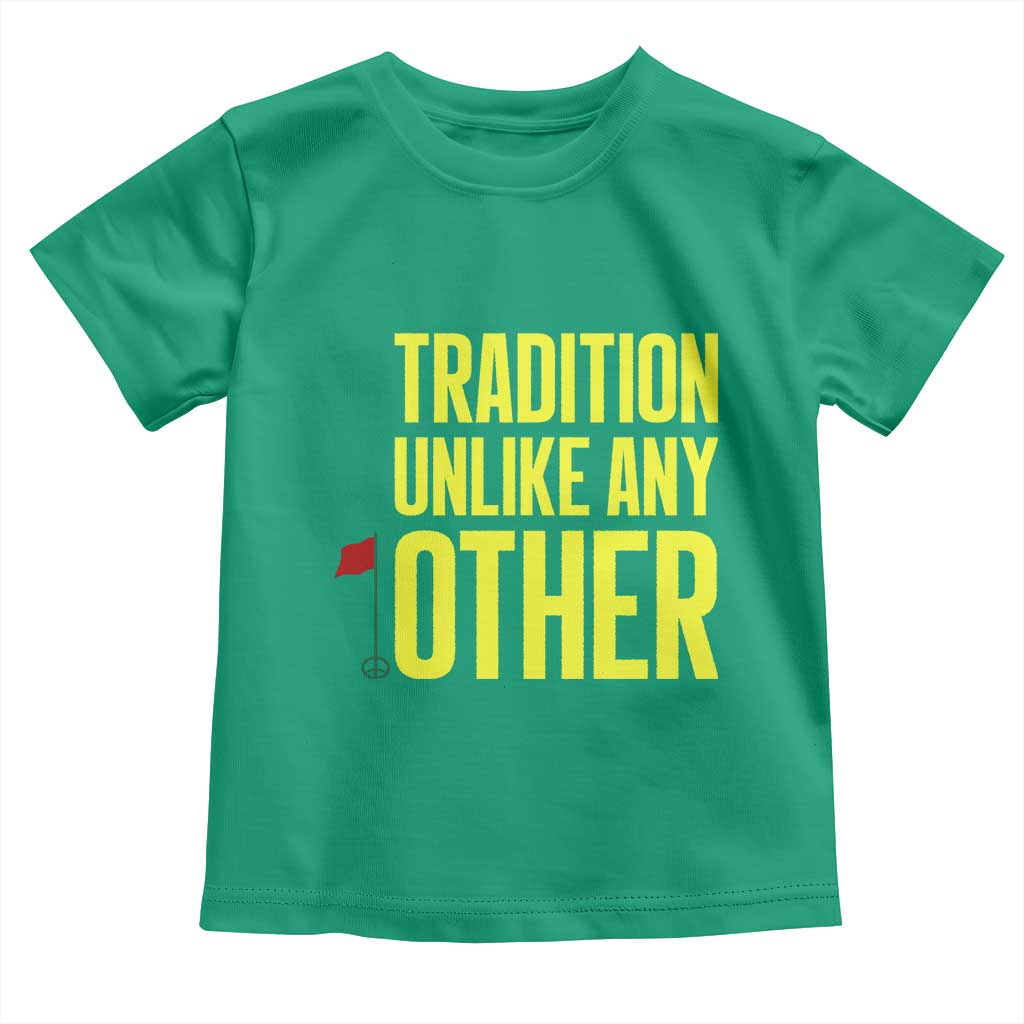 Tradition Unlike Any Other Georgia Golfing Toddler T Shirt for Golf Lover Augusta Sports