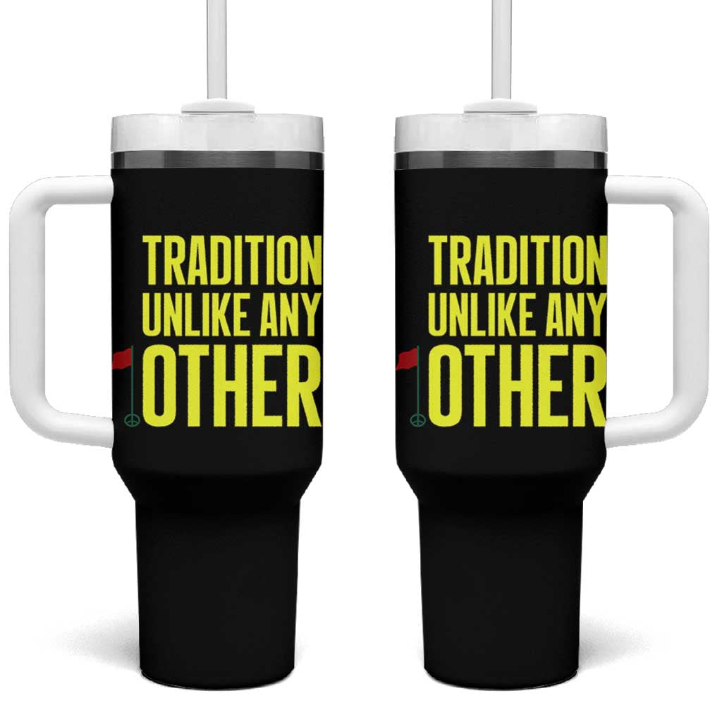 Tradition Unlike Any Other Georgia Golfing Tumbler With Handle for Golf Lover Augusta Sports