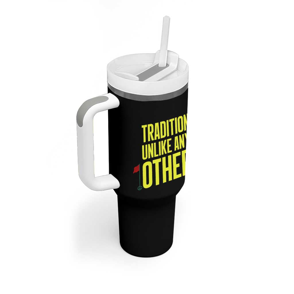 Tradition Unlike Any Other Georgia Golfing Tumbler With Handle for Golf Lover Augusta Sports