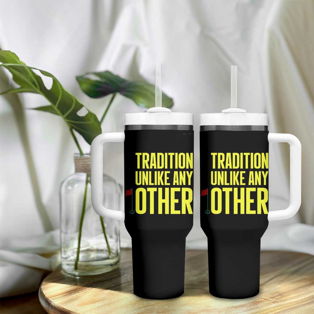 Tradition Unlike Any Other Georgia Golfing Tumbler With Handle for Golf Lover Augusta Sports