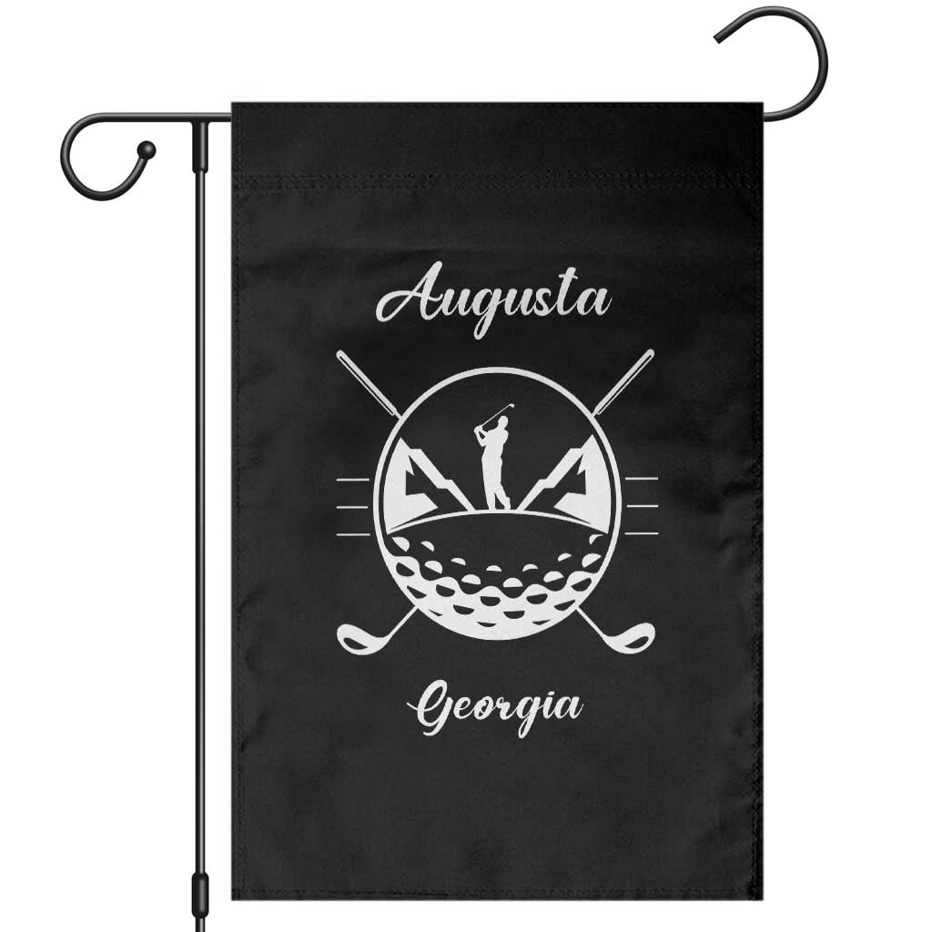 Augusta Georgia Golfing Lover Garden Flag Southern Sports Traditions Retro Varsity Golf Fan
