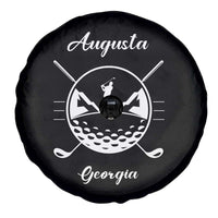 Augusta Georgia Golfing Lover Spare Tire Cover Southern Sports Traditions Retro Varsity Golf Fan