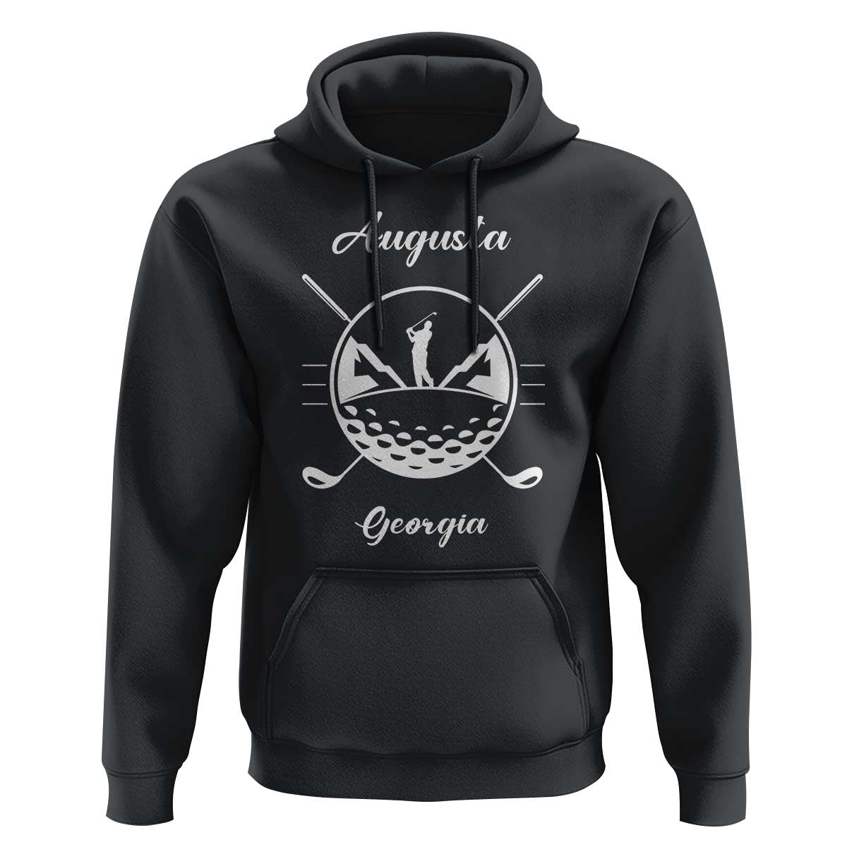 Augusta Georgia Golfing Lover Hoodie Southern Sports Traditions Retro Varsity Golf Fan