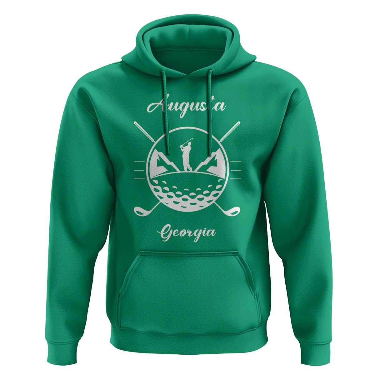 Augusta Georgia Golfing Lover Hoodie Southern Sports Traditions Retro Varsity Golf Fan