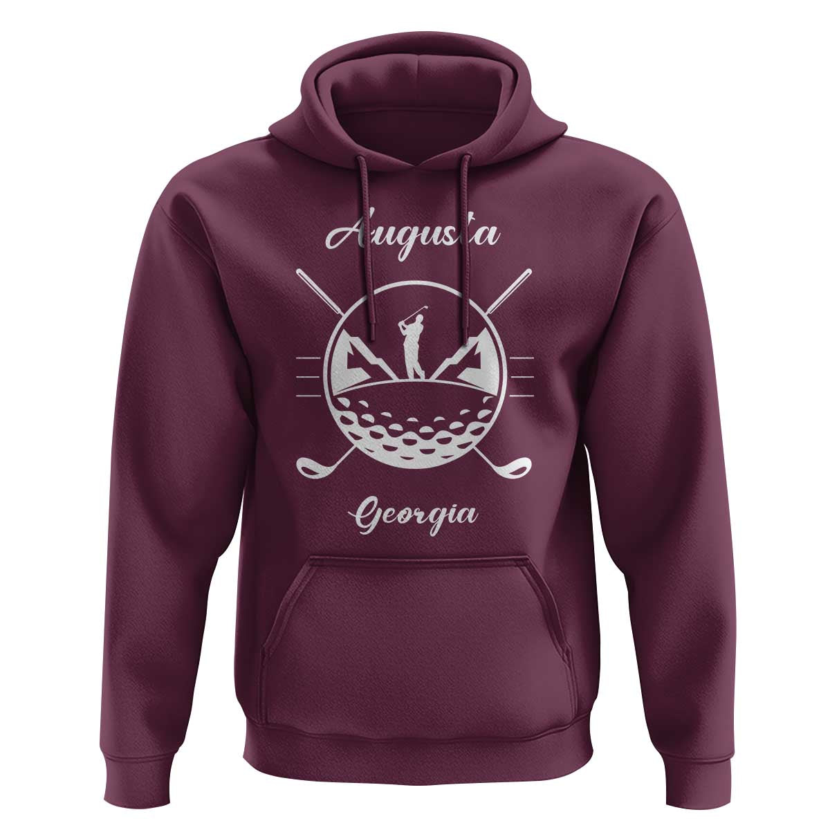 Augusta Georgia Golfing Lover Hoodie Southern Sports Traditions Retro Varsity Golf Fan