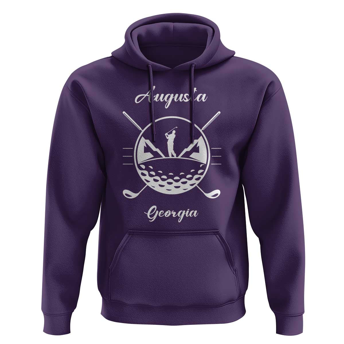 Augusta Georgia Golfing Lover Hoodie Southern Sports Traditions Retro Varsity Golf Fan