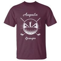 Augusta Georgia Golfing Lover T Shirt Southern Sports Traditions Retro Varsity Golf Fan