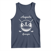 Augusta Georgia Golfing Lover Tank Top Southern Sports Traditions Retro Varsity Golf Fan