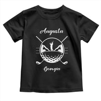Augusta Georgia Golfing Lover Toddler T Shirt Southern Sports Traditions Retro Varsity Golf Fan
