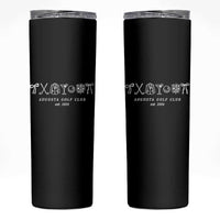 Augusta Golf Club Est 1934 Preppy Coquette Bows Skinny Tumbler Southern Golfing Girl Aesthetic Lifestyle